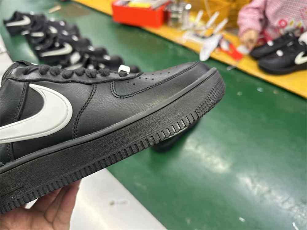 PK GOD Nike Air Force 1 Low SP AMBUSH Black RETAIL MATERIALS READY TO SHIP